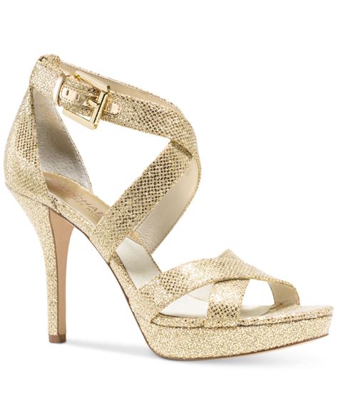 sandale goldie michael kors|Women's Gold Designer Sandals .